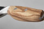 Couteau de chef Wüsthof Amici forgé 20cm en bois d'olivier