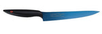 Couteau à découper Kasumi Titanium bleu lame 20cm