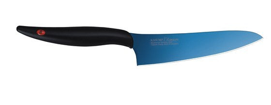 Couteau universel Kasumi Titanium bleu lame 13cm