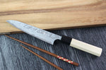 Couteau universel japonais artisanal Masakage Shimo 15cm Shirogami
