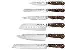 Bloc 6 couteaux forgés Wüsthof Crafter design en chêne, érable et hêtre