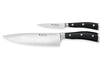 Coffret 2 couteaux Wüsthof Classic Ikon - office 9cm + chef 20cm