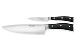 Coffret 2 couteaux Wüsthof Classic Ikon - office 9cm + chef 20cm