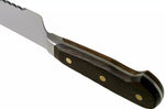 Couteau à pain extra-large Wüsthof Crafter forgé 26cm en chêne fumé
