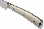 Couteau à pain Wüsthof Classic Ikon blanc forgé 20cm