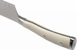 Couteau santoku Wüsthof Classic Ikon blanc forgé lame alvéolée 17cm