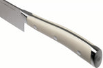 Couteau santoku Wüsthof Classic Ikon blanc forgé lame alvéolée 17cm