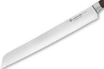 Couteau à pain Wüsthof Ikon forgé 23cm en bois de grenadille