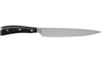 Couteau à trancher/universel Wüsthof Ikon forgé 20cm en bois de grenadille