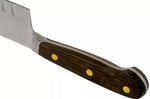 Couteau santoku alvéolé Wüsthof Crafter forgé 17cm en chêne fumé