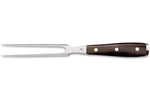 Fourchette à viande Wüsthof Ikon forgée 16cm en bois de grenadille
