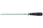 Fusil à aiguiser acier Wüsthof Ikon mèche ronde 26cm grain fin