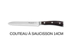 Bloc couteaux Wüsthof Ikon en frêne - 6 couteaux forgés