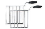 Lot de 2 pinces à sandwich pour grille-pain SMEG 2 en acier