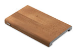 Planche à découper Wüsthof en hêtre et inox 40x25x4cm