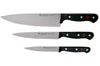 Set 3 couteaux Wüsthof Gourmet - Chef 20cm + découper 16cm + office 12cm