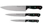 Set 3 couteaux Wüsthof Gourmet - Chef 20cm + découper 16cm + office 12cm