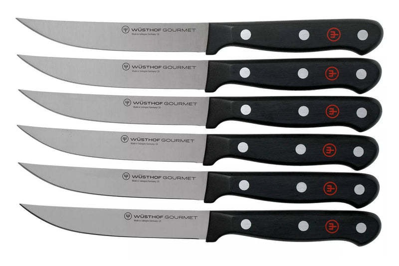 Set 6 couteaux à steak Wüsthof Gourmet 12cm