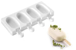 Moule à glaces en silicone Silikomart Mini Classic - 4 empreintes