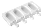 Moule à glaces en silicone Silikomart Mini Classic - 4 empreintes