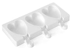 Moule à glaces en silicone Silikomart Mini Heart - 3 empreintes