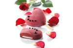 Moule à glaces en silicone Silikomart Mini Heart - 3 empreintes