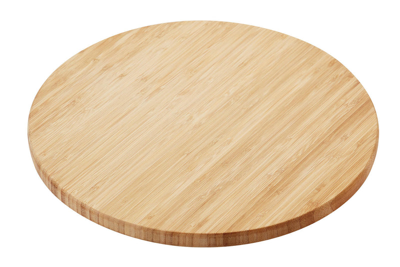 Plateau tournant Point Virgule en bambou 35cm