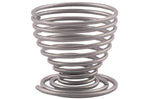 Coquetier spirale Point-Virgule Wire argent