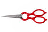 Ciseaux de cuisine Wüsthof 21cm en acier inoxydable rouge