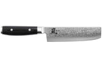 Couteau nakiri japonais Yaxell RAN lame 16,5cm damas 69 couches