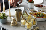 Coffret cocktail Point Virgule 4 accessoires en inox doré