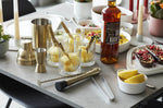 Coffret cocktail Point Virgule 4 accessoires en inox doré