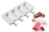 Moule à glaces en silicone Silikomart Mini Vintage - 4 empreintes