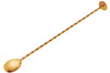 Cuillère à cocktail Point Virgule 26,5cm en inox doré