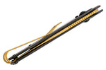 Couteau pliant SOG Ultra XR Gold SGULTRAXRGD manche en fibre de carbone noir 9,1cm