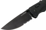Couteau pliant SOG Flash At Blackout SGFLASHSBK manche en FRN noir 11,6cm
