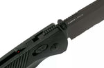 Couteau pliant SOG Flash At Blackout SGFLASHSBK manche en FRN noir 11,6cm