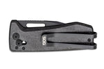 Couteau pliant SOG Ultra XR SGULTRAXRXHPBK manche en fibre de carbone noir 9,1cm