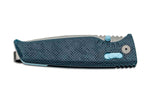 Couteau pliant SOG Altair XR SGALTAIRXRBKB manche en nylon/fibres de verre 10,2cm noir/bleu