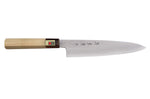 Couteau de chef japonais artisanal Kasahara Shigehiro forgé par Yoshikazu Ikeda 21cm