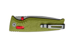 Couteau pliant SOG Altair XR SGALTAIRXRGB manche en nylon/fibres de verre 10,2cm vert/bleu