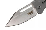 Couteau pliant SOG Cash Card Knive SGEZ_1 manche ajouré en acier 12cm