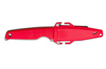 Couteau SOG Altair FX SGALTAIRFXR lame 8,6cm manche en nylon/fibres de verre rouge + étui