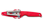 Couteau SOG Altair FX SGALTAIRFXR lame 8,6cm manche en nylon/fibres de verre rouge + étui