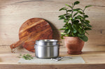 Set de 2 casseroles De Buyer Alchimy Loqy en inox avec poignée amovible