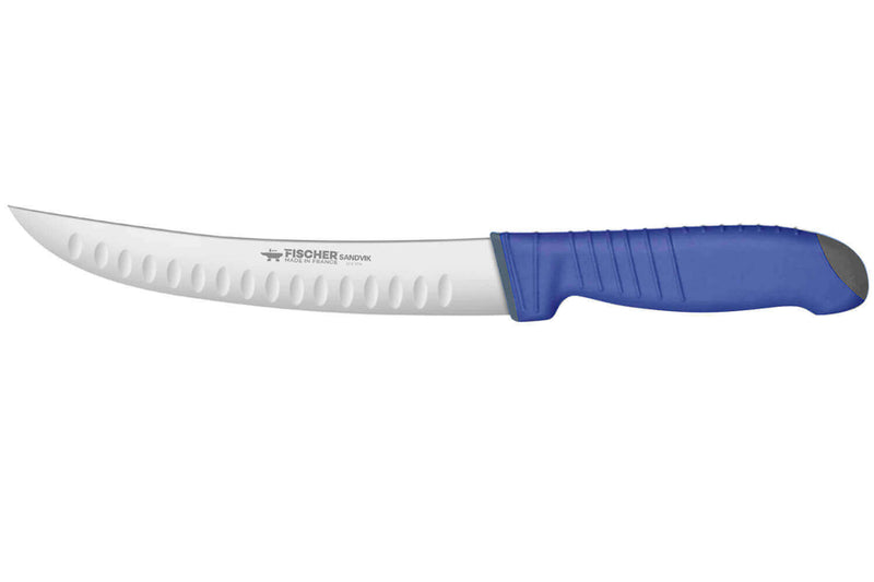 Couteau à parer 20cm Fischer SWE-STEEL alvéolé manche ultra confort