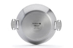 Poêle De Buyer Alchimy Loqy amovible en inox 18/10 multicouches - 24cm - 28cm - 32cm