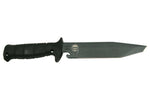 Couteau Wildsteer Wing-Tactic WING6113 lame tanto 12,5cm logo GIGN manche kraton noir + brise-vitre + étui POM + malette