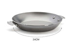 Poêle De Buyer Mineral B Loqy amovible en fer - 24cm