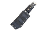 Couteau de survie Wildsteer Kodiak KOD01 lame 13cm manche micarta noir + étui en nylon